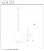 Подвесной светильник Lucide 30473/28/62