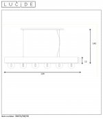 Подвесной светильник Lucide 30474/06/30