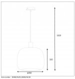 Подвесной светильник Lucide 30483/35/02 ACROS