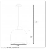 Подвесной светильник Lucide 30483/35/02 ACROS