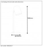 Настольная лампа Lucide 30592/01/17 BLINY