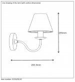 Светильник бра Lucide 31233/01/41 CAMPAGNE
