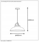 Подвес Lucide 31348/01/15 HAMOIS
