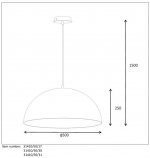 Светильник белый Lucide 31410/50/31 RIVA