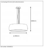 Подвес Lucide 31426/40/12 MARI