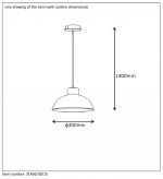 Подвес Lucide 31456/30/15 BORIS