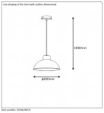 Подвес Lucide 31456/30/15 BORIS