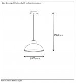 Подвес Lucide 31456/30/31 BORIS