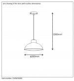 Подвес Lucide 31456/30/85 BORIS