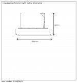 Подвес Lucide 31458/04/31 COLLOM