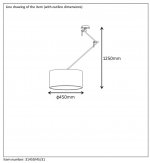 Подвес Lucide 31459/45/31 ELENI