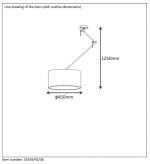 Подвес Lucide 31459/45/36 ELENI