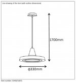 Подвесной светильник Lucide 31492/18/31 SOLO LED