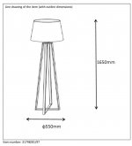 Торшер Lucide 31798/81/97