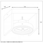 Потолочный светильник Lucide 31988/12/12 ZETT LED