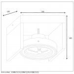 Потолочный светильник Lucide 31988/12/12 ZETT LED