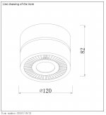 Потолочный светильник Lucide 33157/10/31 MITRAX
