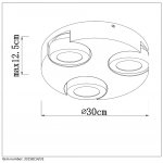 Потолочный светильник Lucide 33158/14/31 MITRAX/LED