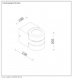 Потолочный светильник Lucide 33159/10/31 MITRAX