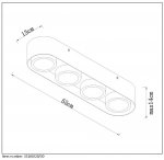Потолочный светильник Lucide 33160/20/30 RADUS LED