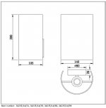 Настенный светильник бра Lucide 34235/14/66