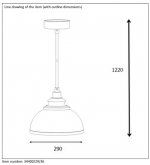 Подвесной светильник Lucide 34400/29/36 ISLA