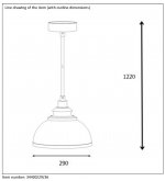 Подвесной светильник Lucide 34400/29/36 ISLA