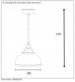 Подвесной светильник Lucide 34400/29/41 ISLA