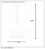 Подвесной светильник Lucide 34409/35/41 TONIO