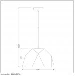 Подвесной светильник Lucide 34426/38/41 SOLO