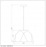 Подвесной светильник Lucide 34426/38/41 SOLO