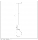 Подвесной светильник Lucide 34427/06/41 SOLO