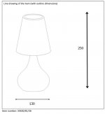 Настольная лампа Lucide 34500/81/36 ISLA