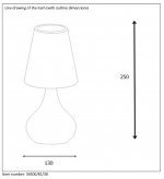 Настольная лампа Lucide 34500/81/38 ISLA