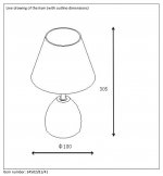Настольная лампа Lucide 34502/81/41 SOLO 