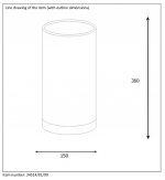 Настольная лампа Lucide 34514/01/99 N.Y.TAXI