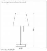 Настольная лампа Lucide 34523/81/99 YOKO