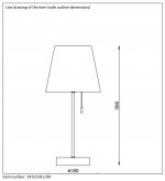 Настольная лампа Lucide 34523/81/99 YOKO