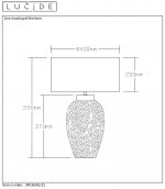 Настольная лампа 34536/81/31 REEF Lucide