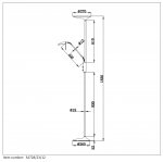 Торшер для чтения Lucide 34728/23/12 KOBE/LED