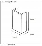 Настенный светильник бра Lucide 35201/18/31 GIPSY