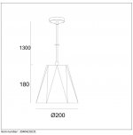 Подвесной светильник Lucide 35404/20/31 GIPSY