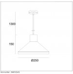 Подвесной светильник Lucide 35407/25/31 GIPSY