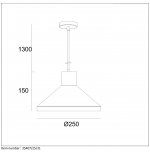Подвесной светильник Lucide 35407/25/31 GIPSY