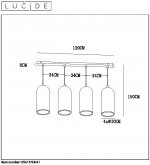Подвесной светильник Lucide 35411/04/41