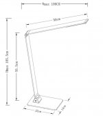 Настольная лампа Lucide 35600/10/43 FLATT