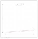 Подвесной светильник Lucide 36411/30/12 HETLI LED