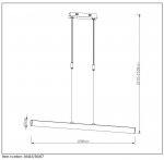 Подвесной светильник Lucide 36415/30/67 GRANEL LED