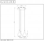 Подвесной светильник Lucide 36419/15/62 JARICH
