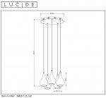 Подвесной светильник Lucide 36419/25/62 JARICH